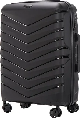 Zdjęcie produktu dla Średnia walizka Wings PHOENIX 24" zamek TSA czarna