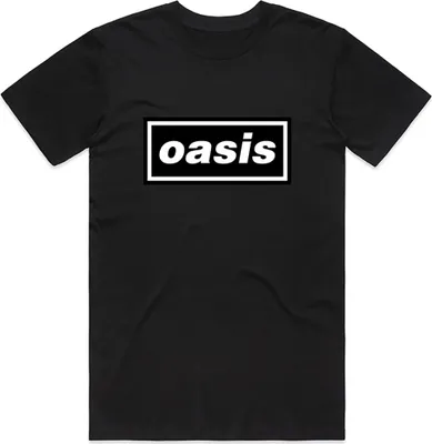 Produktbild von Oasis Decca Logo Black L T-Shirt