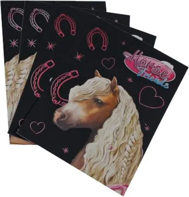 Imagen del producto de Tarjetas decorativas para niñas, color /rosa, paquete de 19 unidades