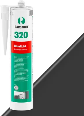 Produktbild von Ramsauer 320 Baudicht 1K Hybrid Dichtstoff 310ml Kartusche anthrazit
