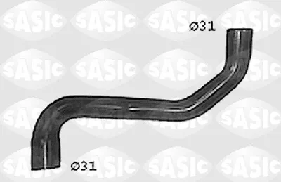 Produktbild von SASIC Kühlerschlauch Wasserschlauch für RENAULT CLIO II (BB0/1/2, CB0/1/2) SWH4314