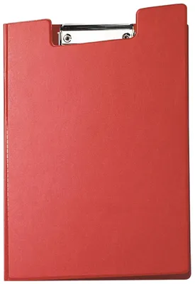 Produktbild von Schreibmappe A4 mit Folienüberzug rot Packung mit 12 Stück