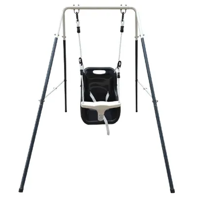 Produktbild von Axi Schaukel Baby 146 x 94 x 118 cm Stahl Polypropylen Schwarz Weiß
