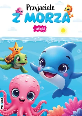Zdjęcie produktu dla Kolorowanka dla dzieci Przyjaciele z Morza 16 stron
