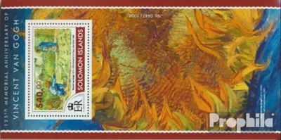 Produktbild von Briefmarken Salomoninseln 2015 Mi Block 434 (kompl. Ausg.) postfrisch Vincent van Gogh