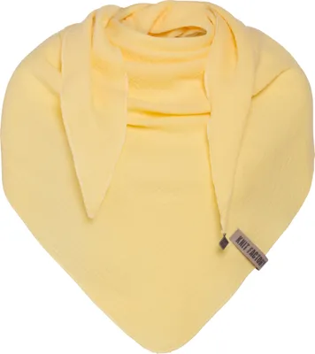 Produktbild von Knit Factory Liv Dreieckstuch - Citrus - 190x85 cm