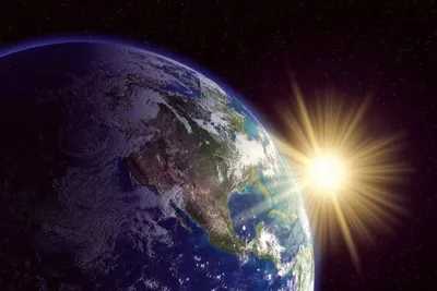 Produktbild von Fototapete - Earth 375x250cm - Vliestapete