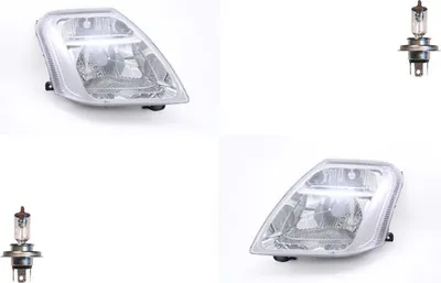 Produktbild von Scheinwerfer passend für Citroen C2 09/2003- mit H4 als Set Links Rechts 0000620870 00006204ZW 96422811 6204ZW 620870 0000620670 000062 Johns