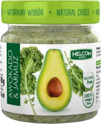 Produktbild von Avocadopaste mit Grünkohl 180g HELCOM