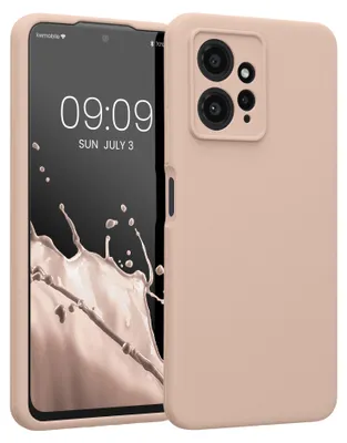 Produktbild von kwmobile Hülle kompatibel mit Xiaomi Redmi Note 12 (4G) - Hülle Silikon gummiert - Handyhülle - Handy Case in Coconut Swirl