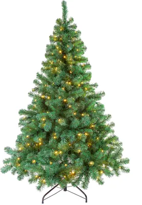 Produktbild von Excellent Trees® Stavanger LED 210 cm – Weihnachtsbaum mit Lichterkette und Smart-App