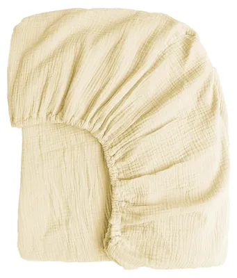 Productafbeelding van Spreeikussen van muselijn katoen, 180x200 cm, beige