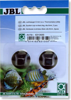 Produktbild von JBL Lochsauger - 2er Pack, für Durchmesser: 6 mm