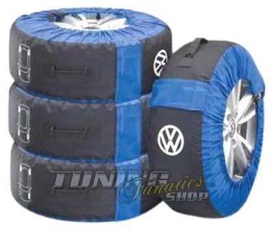 Produktbild von 4x Original VW Reifentaschen Rädertaschen Aufbewahrung Alufelgen Reifen