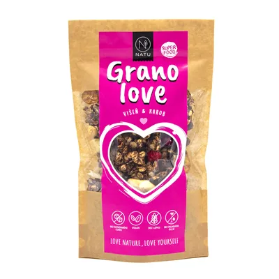 Zdjęcie produktu dla Granolove Wiśnia i Karob, 350 g