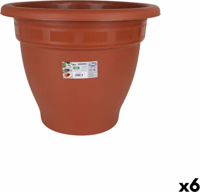 Obrázok produktu pre Kvetináč Dem Squares Plastový Ø 50 cm (6 kusov)