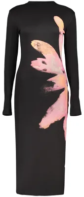 Produktbild von Desigual Damen Langes Schwarzes Kleid
