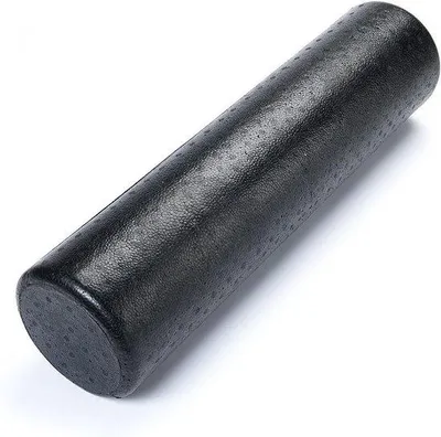 Produktbild von Massage-Roller für Muskelentspannung - Hochdichtes Schaum - 24 Zoll - Schwarz