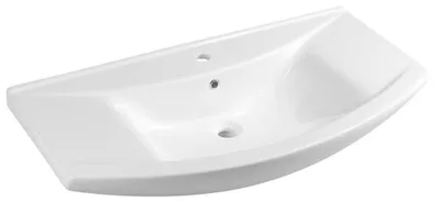 Image de ZERO 97 lavabo en céramique 97x51cm, blanc