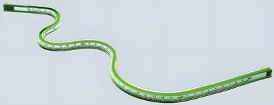 Produktbild von Rumold Flexible Kurvenlineale mit mm-Teilung, 50 cm