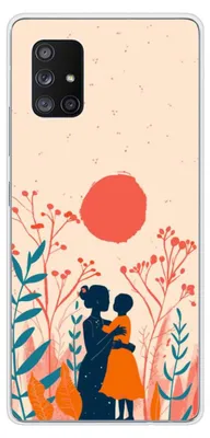 Image de 1001Coques - Coque silicone compatible avec Samsung Galaxy A71 5G - Motif souffle de tendresse - Design original imprimé en France