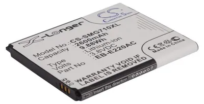 Produktbild von TECHTEK Akku Kompatibel mit [Samsung] Galaxy Grand 2, Galaxy Grand 2 Duos, SM-G7102, SM-G7105, SM-G7105L, SM-G7106, SM-G7108, SM-G7108V, SM-G7109, SM