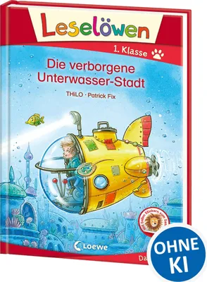 Produktbild von Leselöwen 1. Klasse - Die verborgene Unterwasser-Stadt