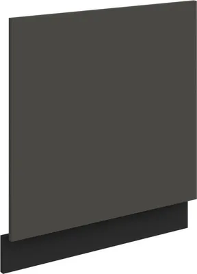 Immagine prodotto di Sportello per lavastoviglie da incasso LUNARA - 60x57 cm, grafite / nero