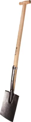 Image de KRUMPHOLZ Bêche d'arrachage feuille 285 x 180 mm avec manche en T- 1378