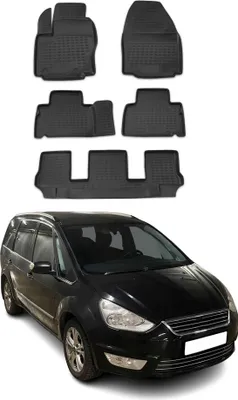 Immagine prodotto di 2006-2015 Ford Galaxy tappetini TPE nero 5 pz