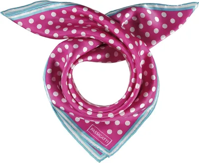 Produktbild von Damen Seidenschal Passigatti Polka Dots