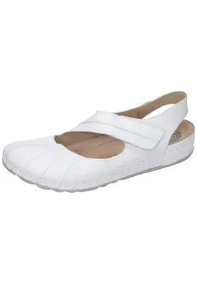Produktbild von Dr. Brinkmann 710558 Mary Jane Damen Halbschuhe Ballerinas, Größe:37 EU, Farbe:Weiß