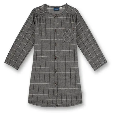 Produktbild von Sanetta Kidswear Mädchen-Kleid grau kariert 98