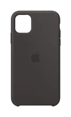 Immagine prodotto di Custodia in silicone Apple (per iPhone 11), colore nero, nuova
