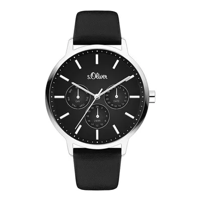 Produktbild von S.Oliver Damen Armbanduhr schwarz SO-4165-LM