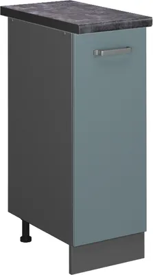 Produktbild von Apothekerschrank Vicco R-Line Blau-Grau 30 cm , AP Anthrazit, Model 45607