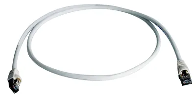 Produktbild von TELEGÄRTNER Patchkabel S/FTP, Cat.6A, LSOH, weiß, 10 m