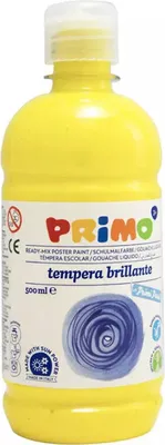 Obrázek produktu pro Primo Tempera Brillante Yellow 1000 ml láhev s dávkovačem
