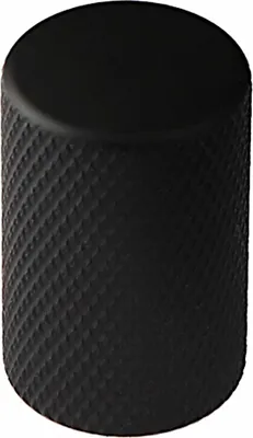 Produktbild von DesignLight Möbelgriff TYP 5334 Aluminium schwarz mit Befestigungsschraube / Möbelknauf