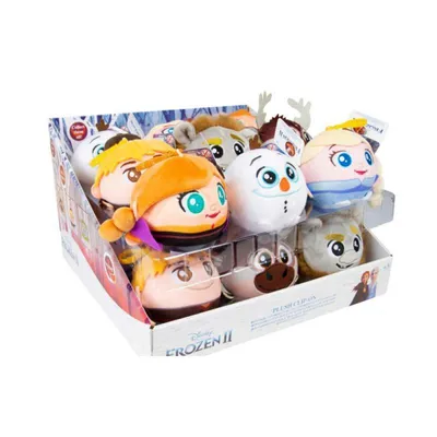 Produktbild von Frozen 2 Squeezy Plüsch Clip on, 9 cm ( 1 Figur per Zufall )