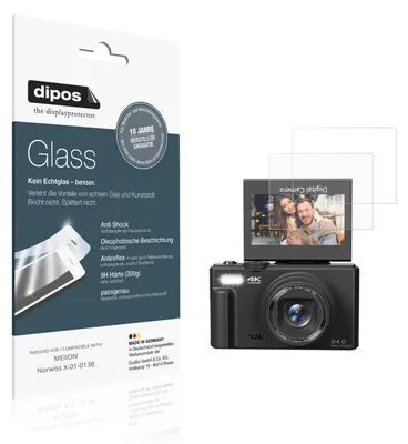 Obrázek produktu pro 2x dipos GlassAR MEIION Norwiss X-01-0138