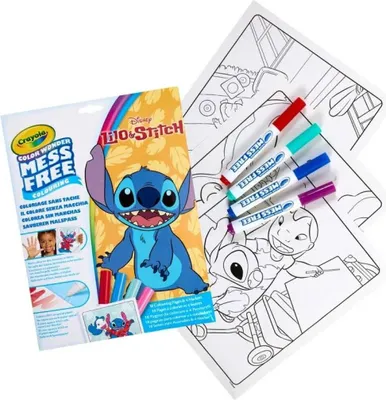 Immagine prodotto di CRAYOLA pagine da colorare Lilo e Stitch + 4 pennarelli