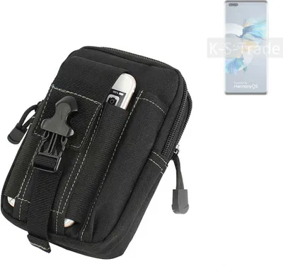 Produktbild von K-S-Trade Gürtel Tasche kompatibel mit Huawei Mate 40E Pro 5G Gürteltasche Holster Schutz Hülle Handy Hülle Smartphone outdoor Handy-Hülle