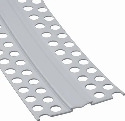 Produktbild von Bewegungsfugenprofil PVC Kanten Schutz Profil Eckwinkel Rundbogen Trockenbau