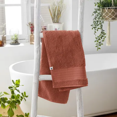 Produktbild von Handtuch 50 x 90 cm GARANCE Terrakotta