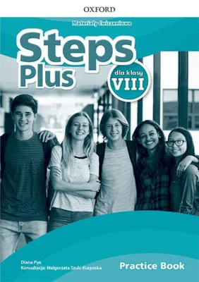 Immagine prodotto di Steps Plus 8 Materiały ćwiczeniowe z kodem Online - Oxford