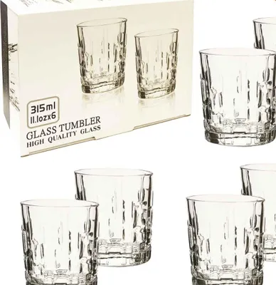 Produktbild von Gläsern Set  "Whisky/Saftgläser" 315 ml Trinkglas