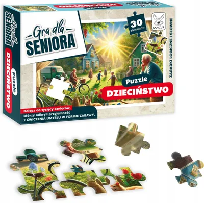 Produktbild von Puzzle Kindheit Spiel für Senioren