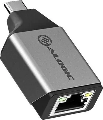 Produktbild von Alogic Adapter USB-C Ultra Mini -> RJ45 Ethernet        grau