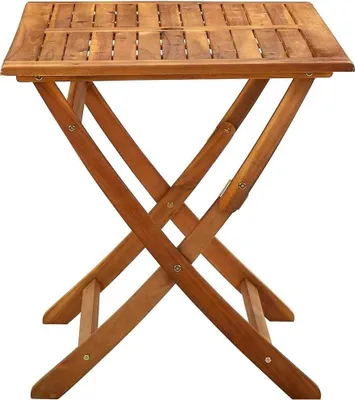 Produktbild von "Winterschlussverkauf "Esstisch/Outdoor Tisch - Klappbarer Gartentisch - moderne Design - Balkontisch - 120x70x75 cm Massivholz Akazie NeuMöbel 3503300